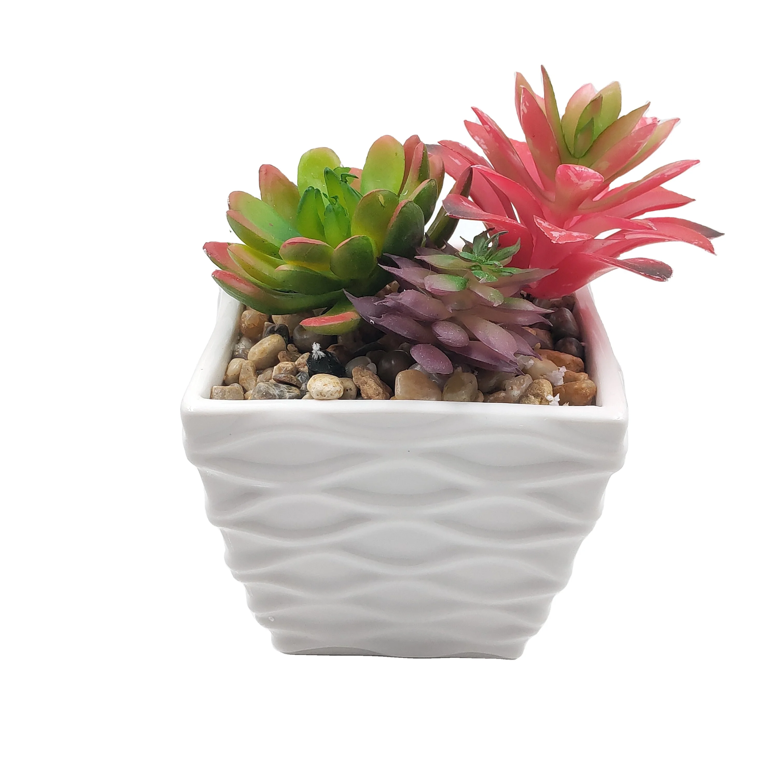 Indoor Planter Clay Small Ceramic Wholesale China Artificial Flowers Mini Flower Pots &Amp Planters