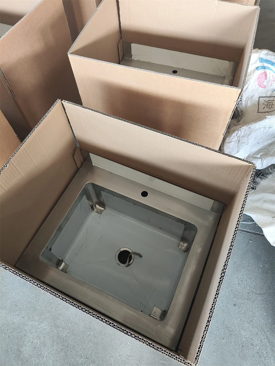 Customized Knee Operated Hand Washing Sink Basin 304 Stainless Steel Hospital Wall Mounted Small Hand Sink