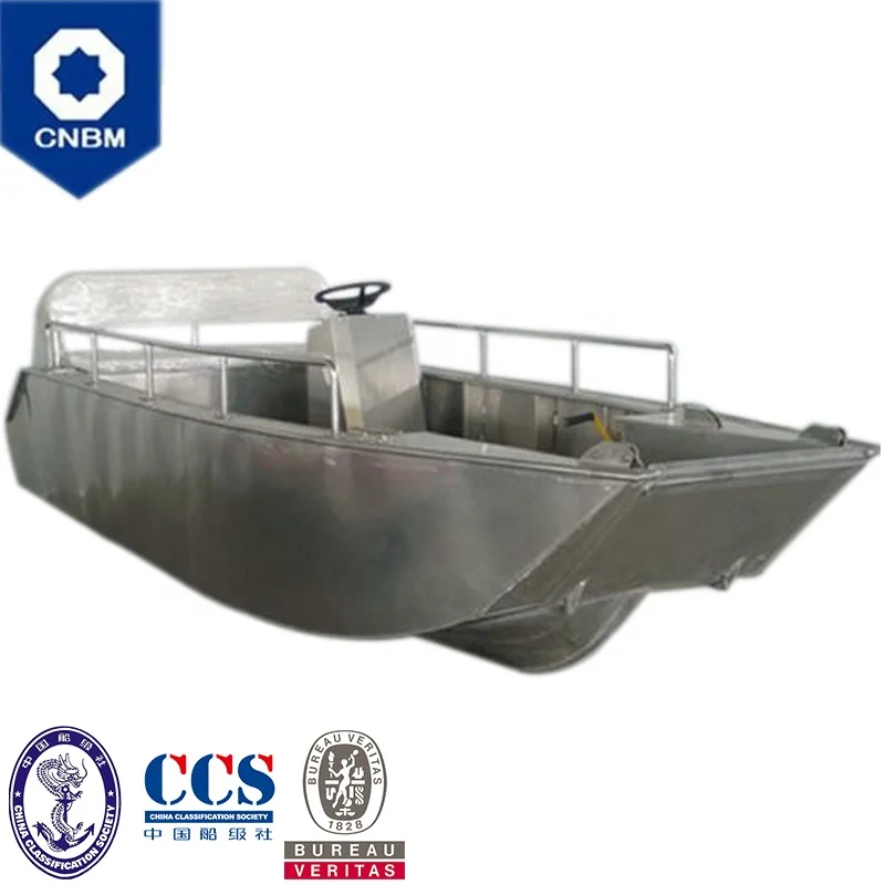 
17ft 5083 Outboard Engine Deep V Hull All Welded Work Boat Aluminum Landing Craft for Sale with Prices 