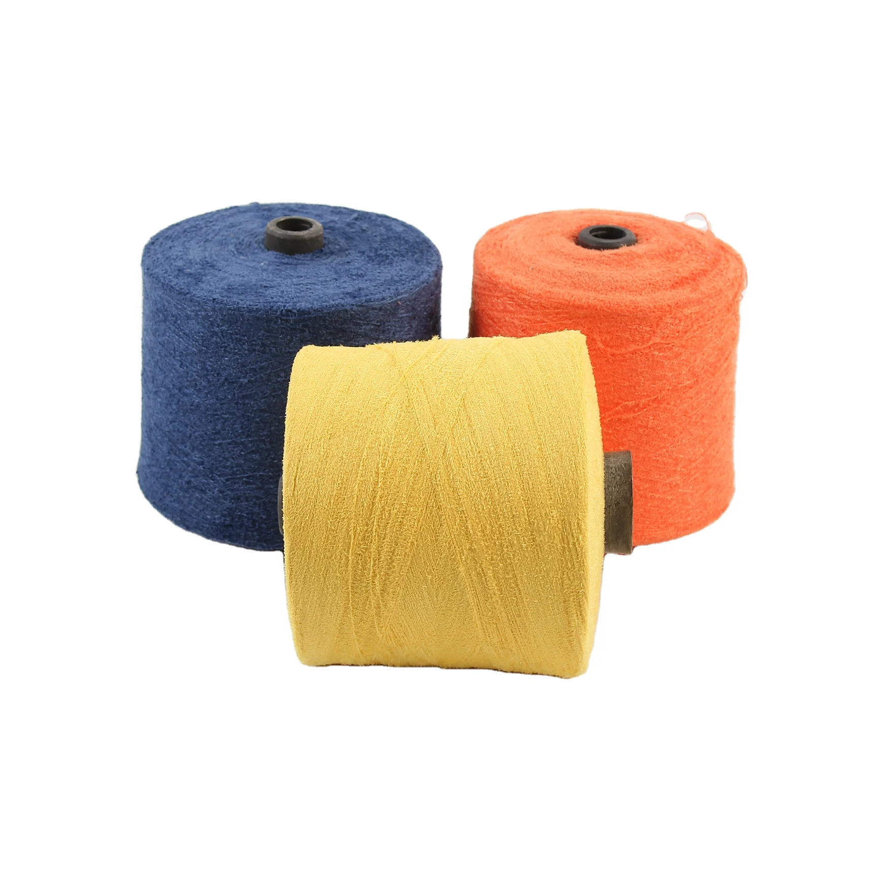 China Fancy Yarn Manufacturer Wholesale 1/18S 100% Nylon Yarn Feather Yarn For Knitting Machine