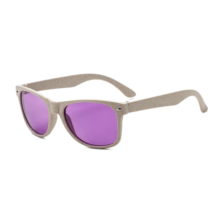 pp pla rpet promotiaonl custom logo children kids wheat and straw rpet recycled plastic kids sunglasses