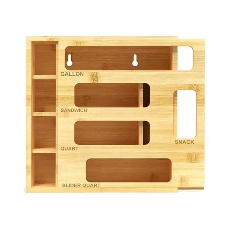 Пластиковые пакеты для сэндвичей Кухонный Контейнер разных размеров с бамбуковым застежкой