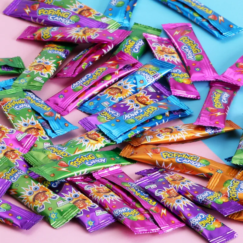 Factory Supply Fruit Flavor Popping Candy Casual Snacks