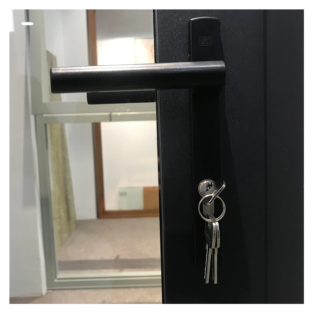 Acoustic OTIC 40  energy rating aluminum French doors triple soundproof glass