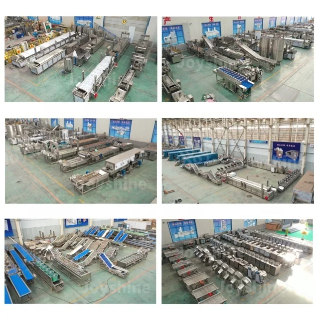Joyshine industrial 500 kg per hour Fried Potato Chips Production Line / Potatoes Chips Automatic Production Line