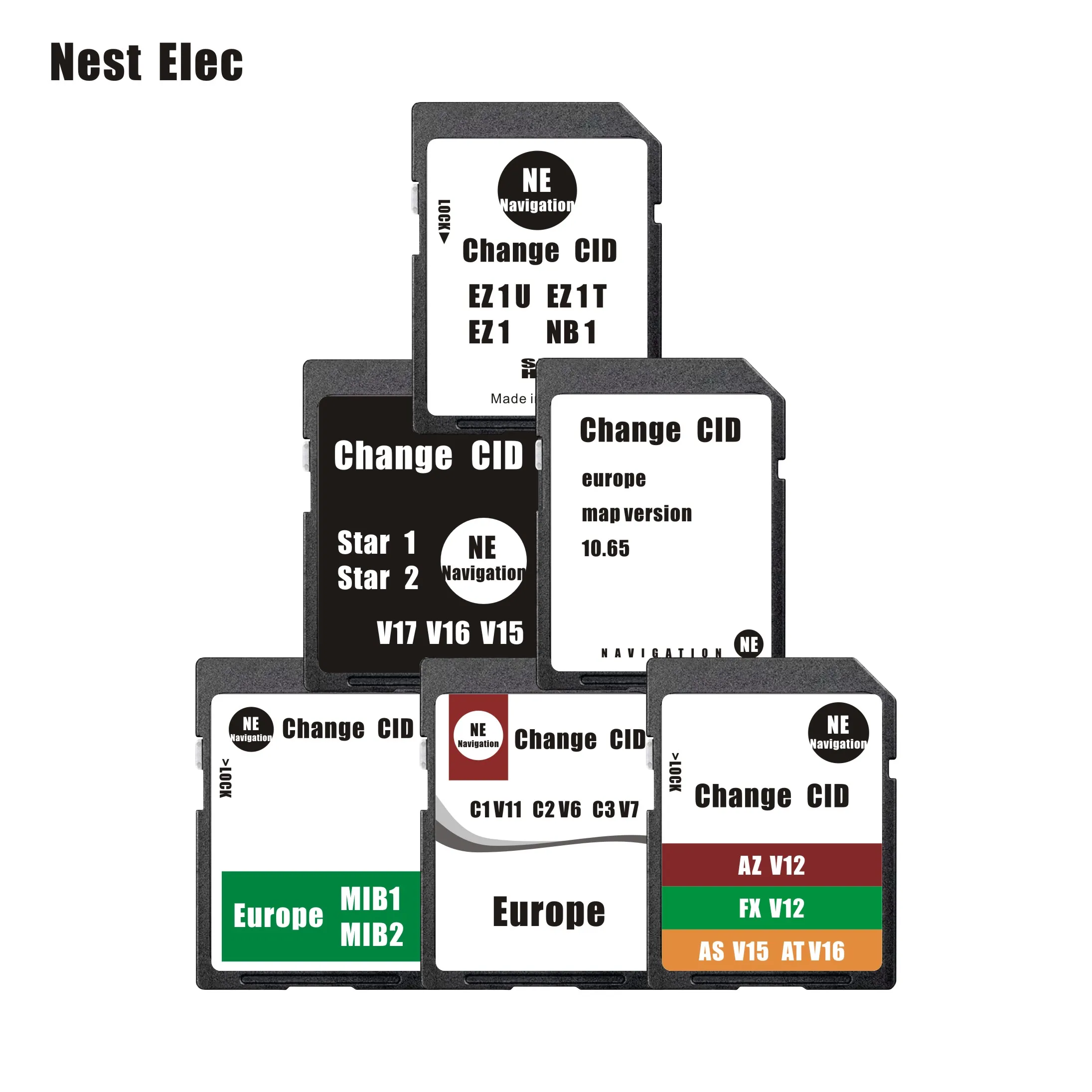 SD card Custom CID for Renault Carminat live 10.85 version Megane/Captur/Clio/Kangoo/Fluence/Laguna/Scenic Europe full