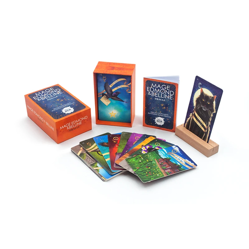 Customized Kids Cardboard Memory oracle Bone Card Print CMYK Kids Learning Picture Card with Box