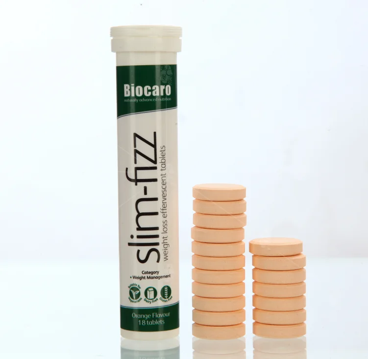 Best sell slimming Konjac glucomannan Slim-Fizz effervescent tablet