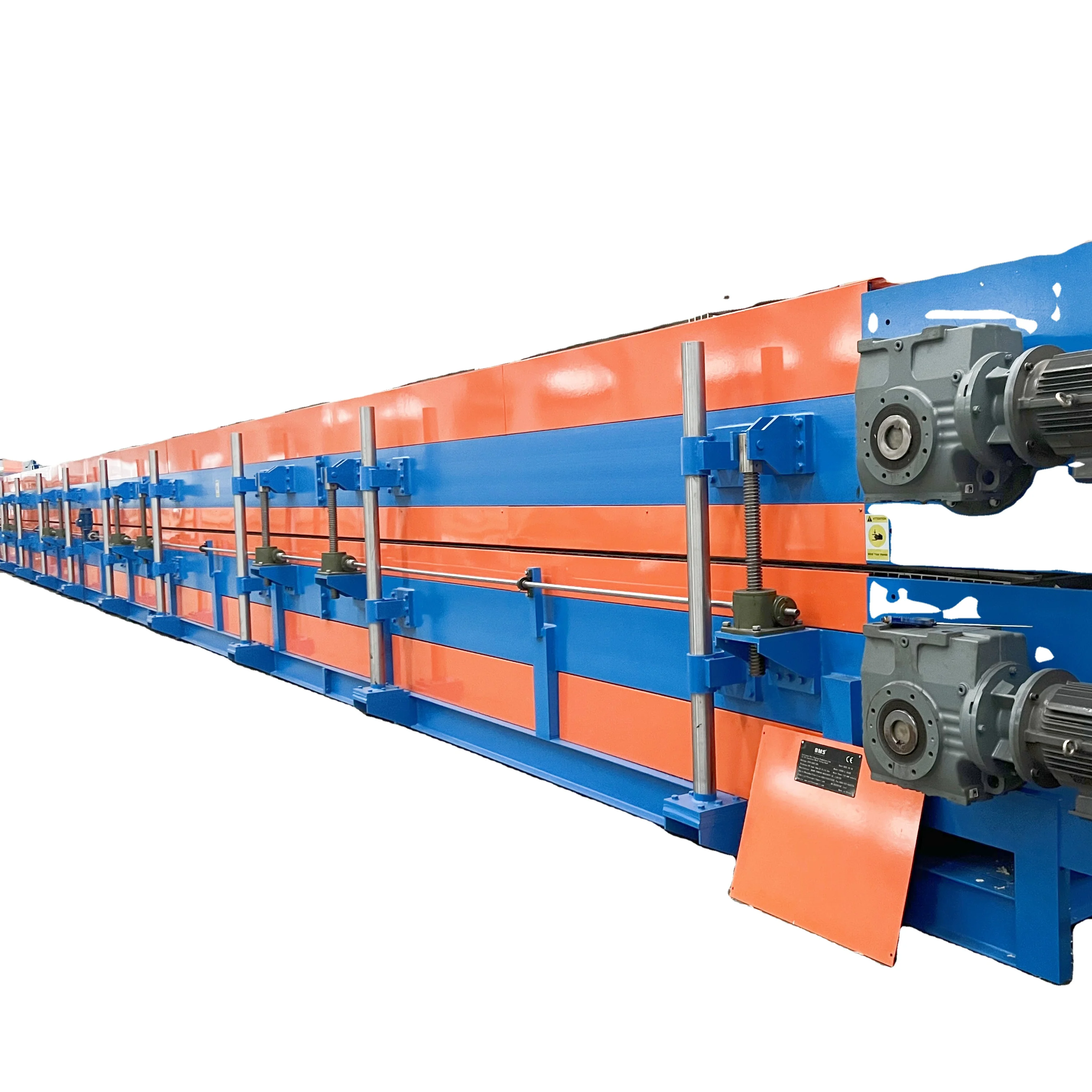 Full Automatically Continuous PU Sandwich Panels Production Line Exterior Interior Metal Siding Making Machine