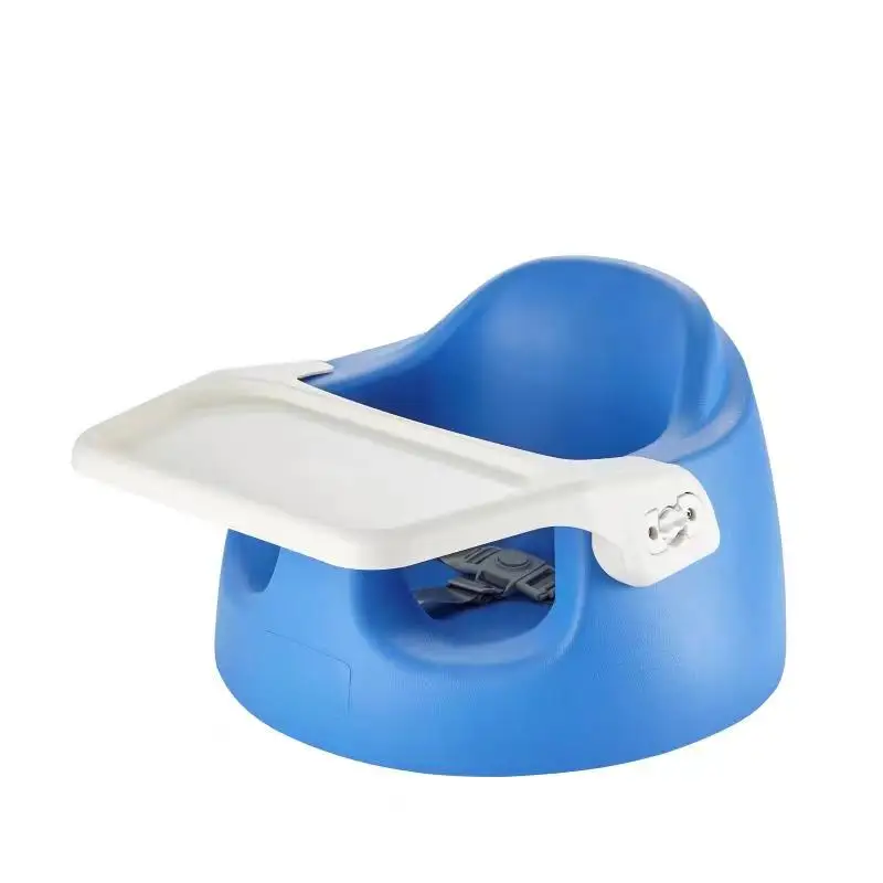 Dine Feeding Seat  Infant and Toddler Feeding Chair and Booster Seat with Tray and 2 Snap-in Plates Booster Seats