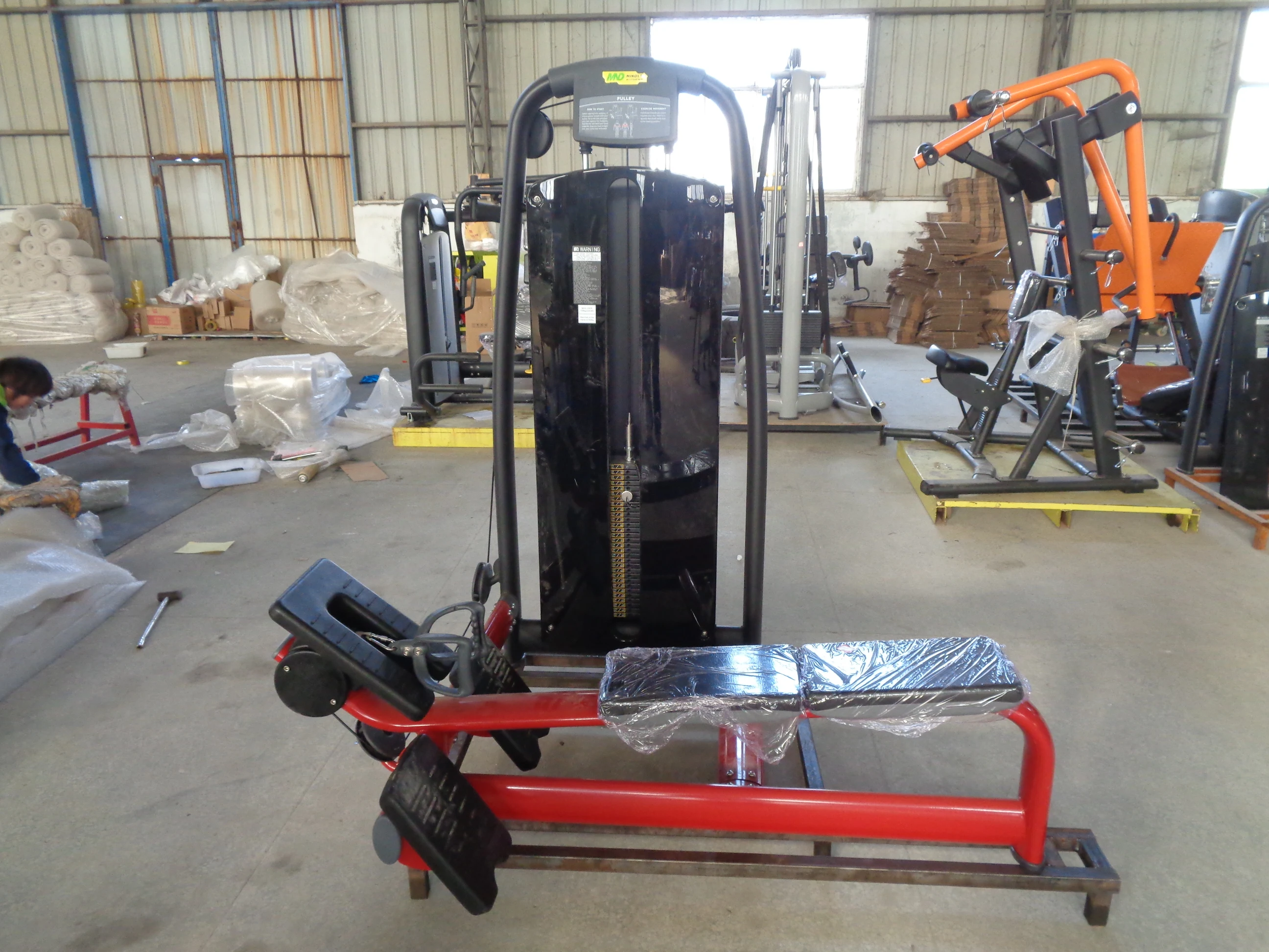 Wholesale Price MND FITNESS Gym Equipment Seated Horizontal Pully Long pull with high quality