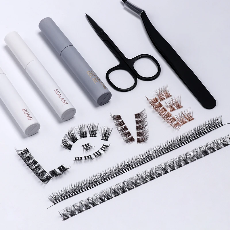 Wholesale Qingdao Private Label Vegan Cruelty Free 5-10 Days Long Lasting Professional Glue Sealant Bond Diy Lash Extension Kit
