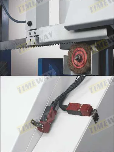 Factory High Precision Metal Band Sawing Machine Double Column Structure For Sale