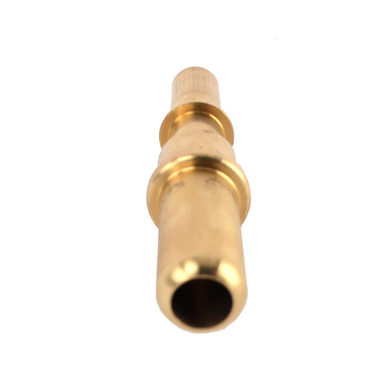 7.89mm 9.89mm universal general auto Fuel line metal connector two side brass male end piece fittings