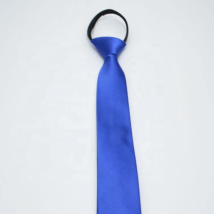 High grade hot sale solid zipper necktie 5cm popular zip neckties slim skinny student zipper ties