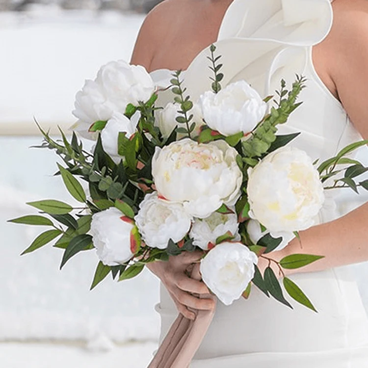 artificial rose bouquet Mori bridal bouquet Simulation flower  flower decoration travel photo props