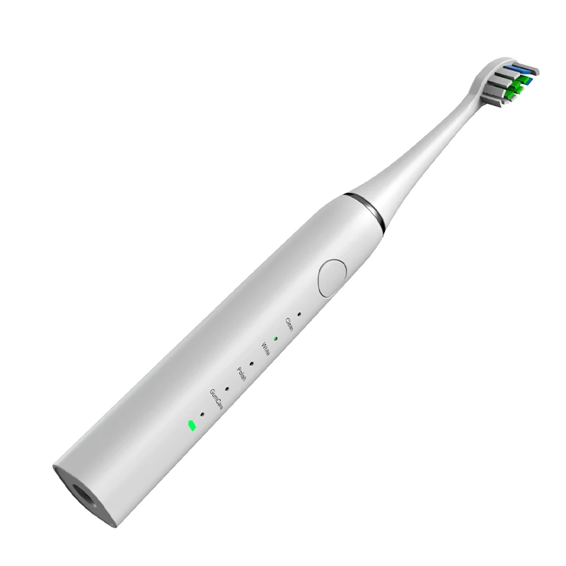 IPX7 waterproof H2 Electric Sonic Toothbrush toothbrush head bamboo toothbrush replace head with UV painted process