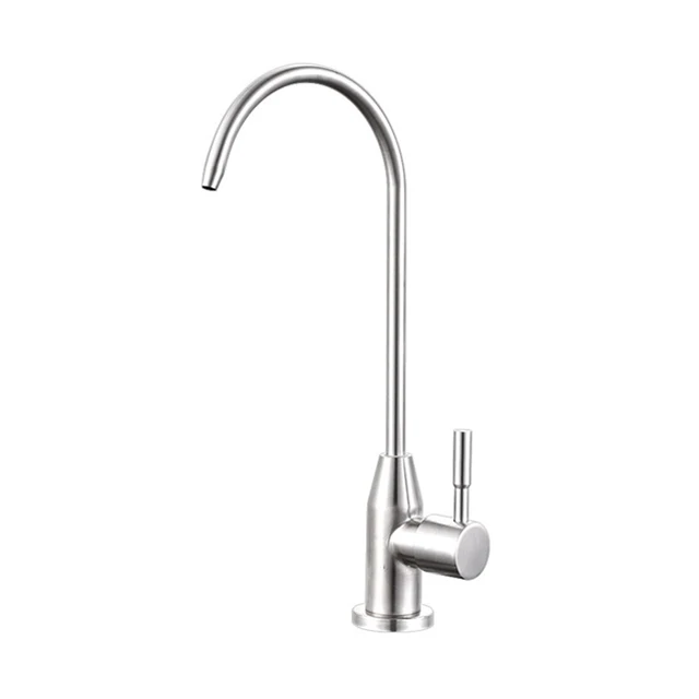 
Lead-free 304 Stainless Steel Reverse Osmosis Filtration System Drinking Water RO Faucet 