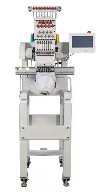 Yinghe 9 needles one head two head high quality embroidery machines high speed computer sewing embroidery machine