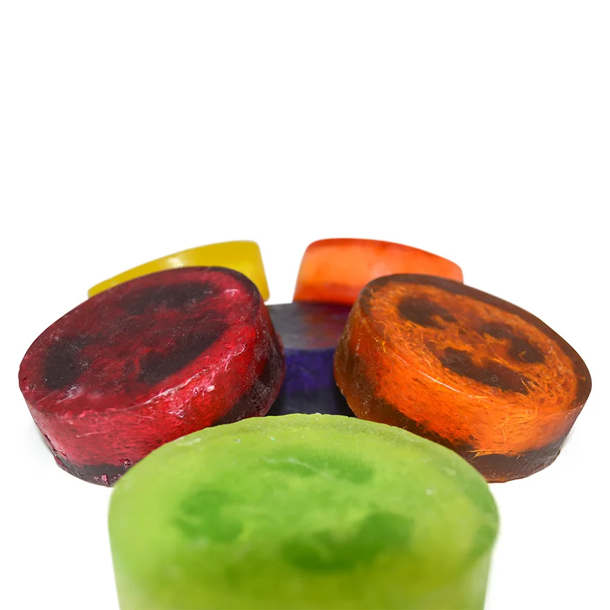 Private Label OEM Bath Soap Suppliers Lavender Patchouli - Loofa Soap Bar Organic Body Soap Ship from USA