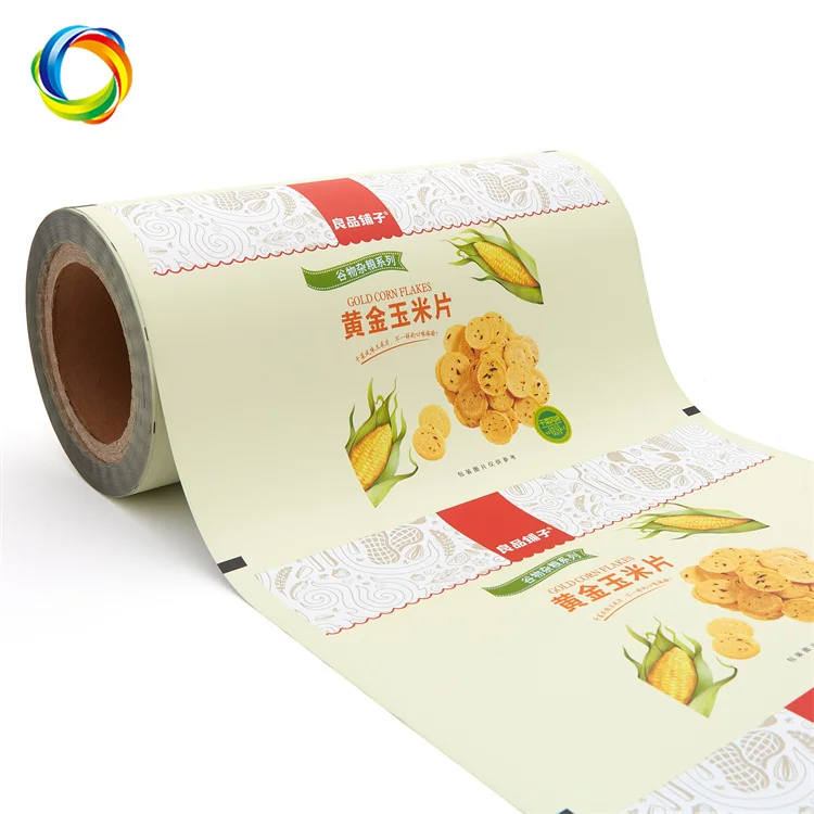 Custom Printed Packing Mopp CPP BOPP LDPE pPE Plastic Stretch Film Potato Chips Sachet Snack Food Packaging Plastic Roll Film