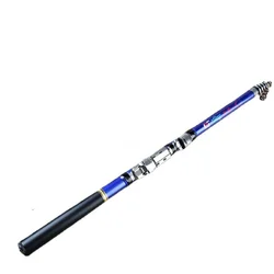 Telescopic Rock Fishing Rod 1.5-3.0m Carbon Fiber Spinning Boat/Raft Fishing Pole Sea Fishing Rods