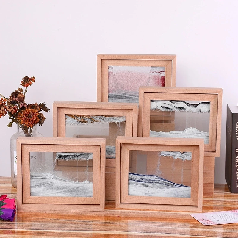 
Best Selling Creative Ornaments Props Wall Decor Infinite Sand Diy Sand Painting Set 