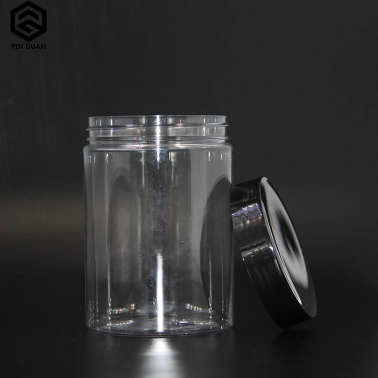 6 Oz 8 Oz 12 Oz 16 Oz Jam Canning Storage Jar Plastic Honey Packing Jar Christmas Cookie Jars