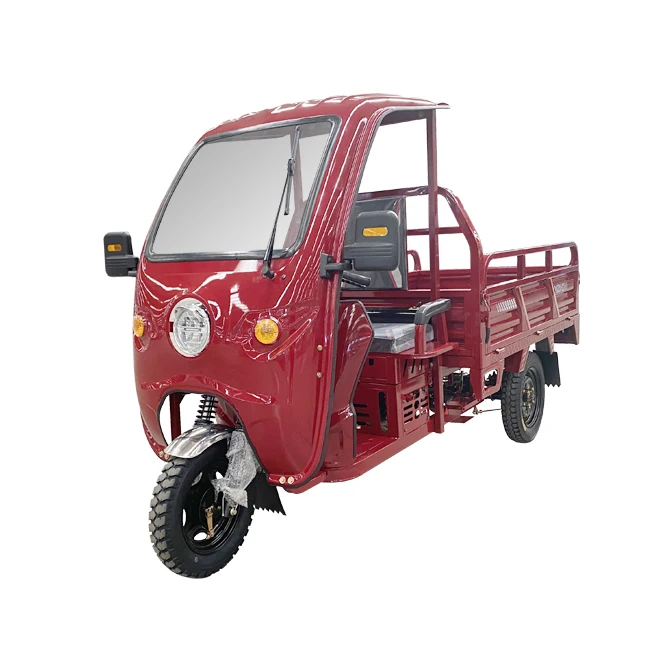 Tanzania Gasoline Engine 200 CC Water-cooled Cargo Tricycle With Awning
