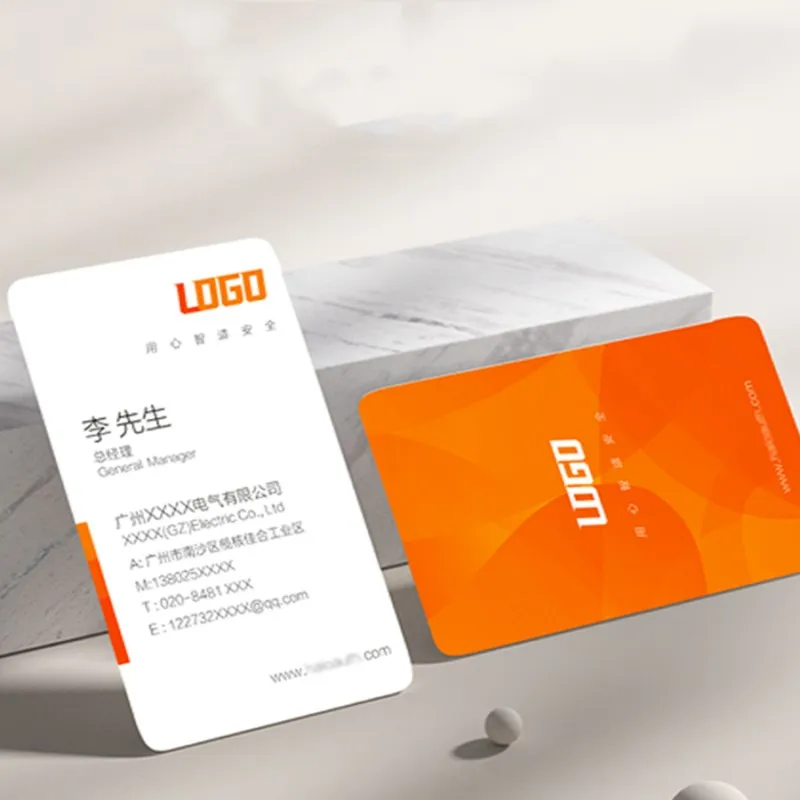 foil hot stamping Custom Logo Small Business Luxury Recycled Paper Visite Scratch Postcards Business Printing Thank You Cards