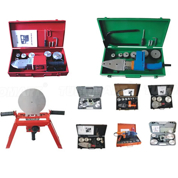 Производство 1000 Вт PPR трубы горячего сварочного аппарата 20-60 мм цифровой дисплей сварной пластиковый инструмент для установки труб с CE