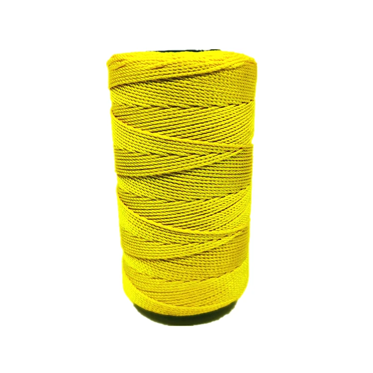 
Factory sale 210D/3 high tenacity 100% polyester filament twsited fishing twine 