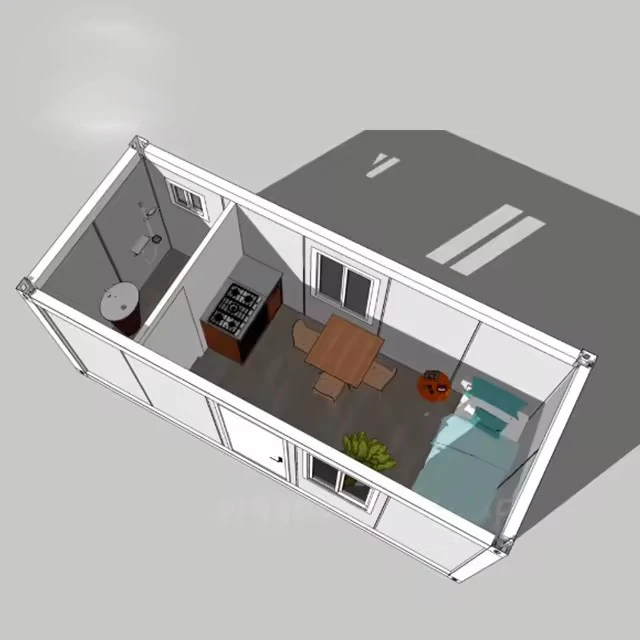Flat Pack Container Modular Mobile House Container House 3 Bedroom With Bathroom And Kitchen For Sale