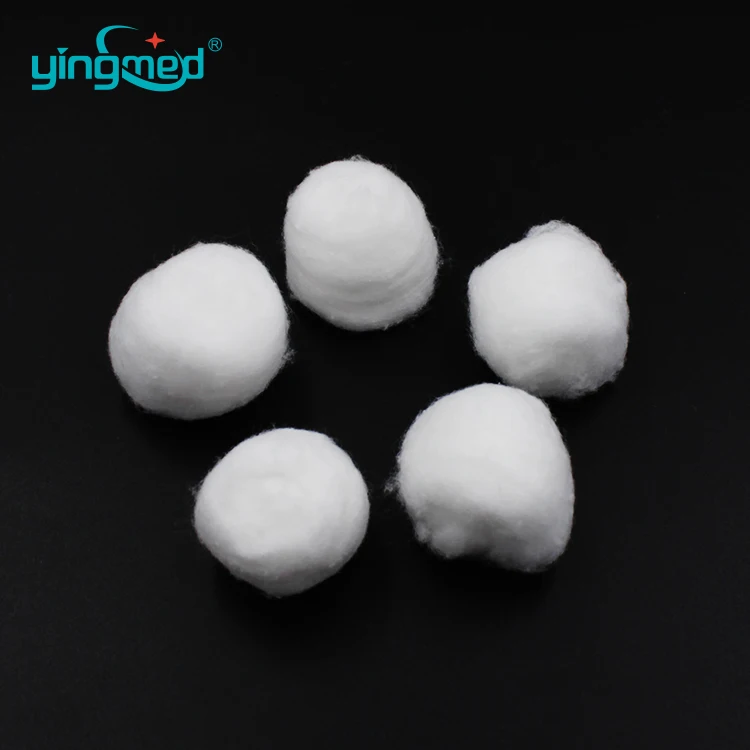 Good Quality Eco Friendly Medical Sterile Cotton balls Disposable Dental Cotton Ball