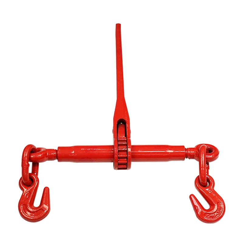 BOHU Painted Spring Chain Ratchet Type Steel Forged Chain Clevis Hook Load Binder