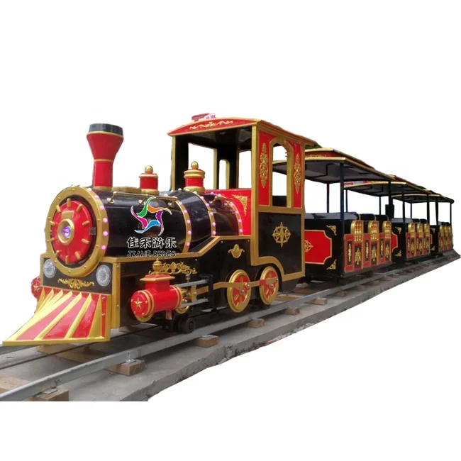 Other amusement park products new design amusement park train Retro track train for sale