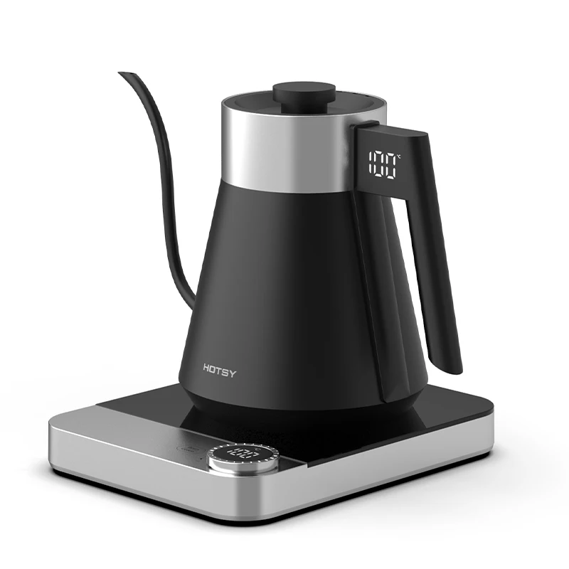 Hotsy 1.5L Hot Water Boiler Tea Maker Machine Innovative Design Home Hotel Coffee Drip Coffee Gooseneck Electric Kettle