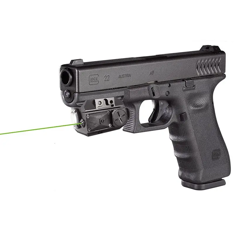 
Hunting Compact Tactical Pistol Light Self Defense Green Laser Sight and Flashlight Gun Flashlight Laser 