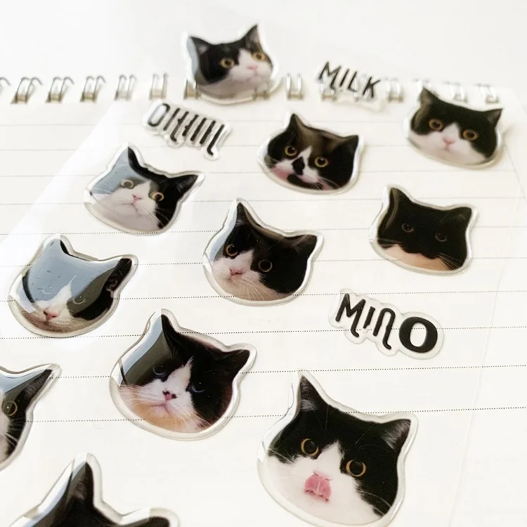 Custom High Quality Eco Friendly Resin Epoxy Stickers Manufacturers Clear Gel Logo Sticker