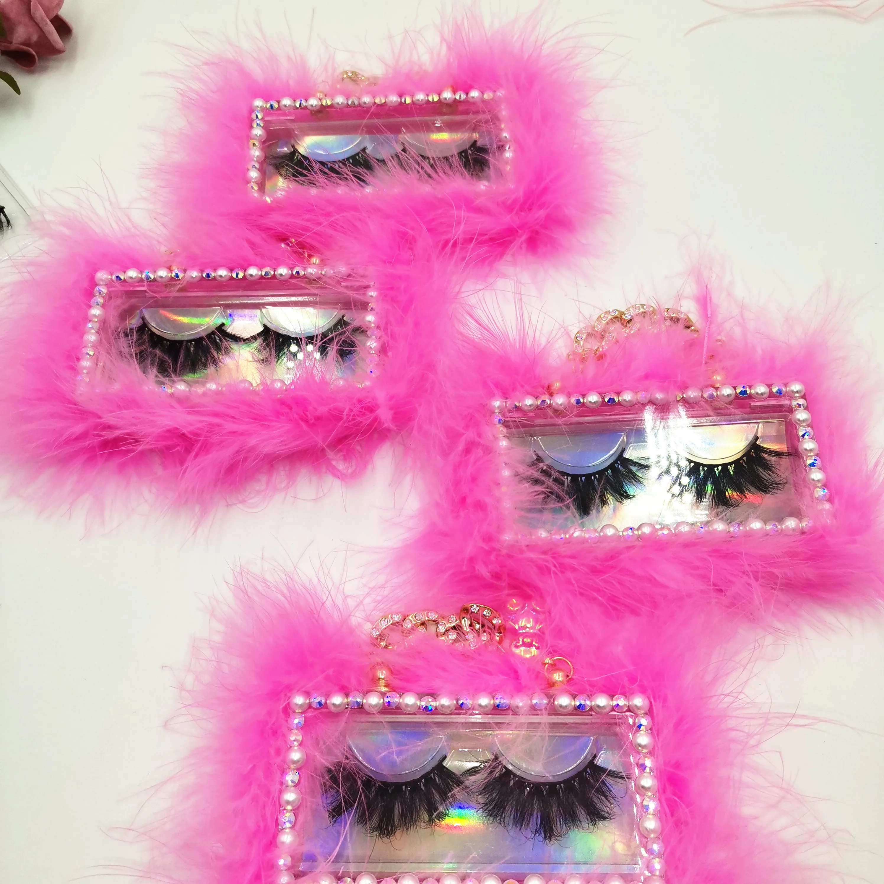 3d real mink eyelashes vendors eye lashesh set full strip lashes fluffy 5d 25mm mink eyelash vendor cruelty free with fur box