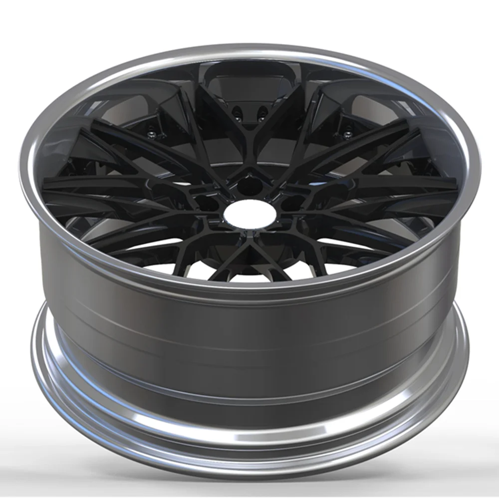 custom 2-piece 18~24 inch high strength forged wheels with 5x112 5x120 5x114.3