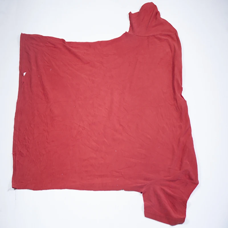 Mixed Color T-shirt Recycled Cotton Mechanic Rags Clothing 10KG bale
