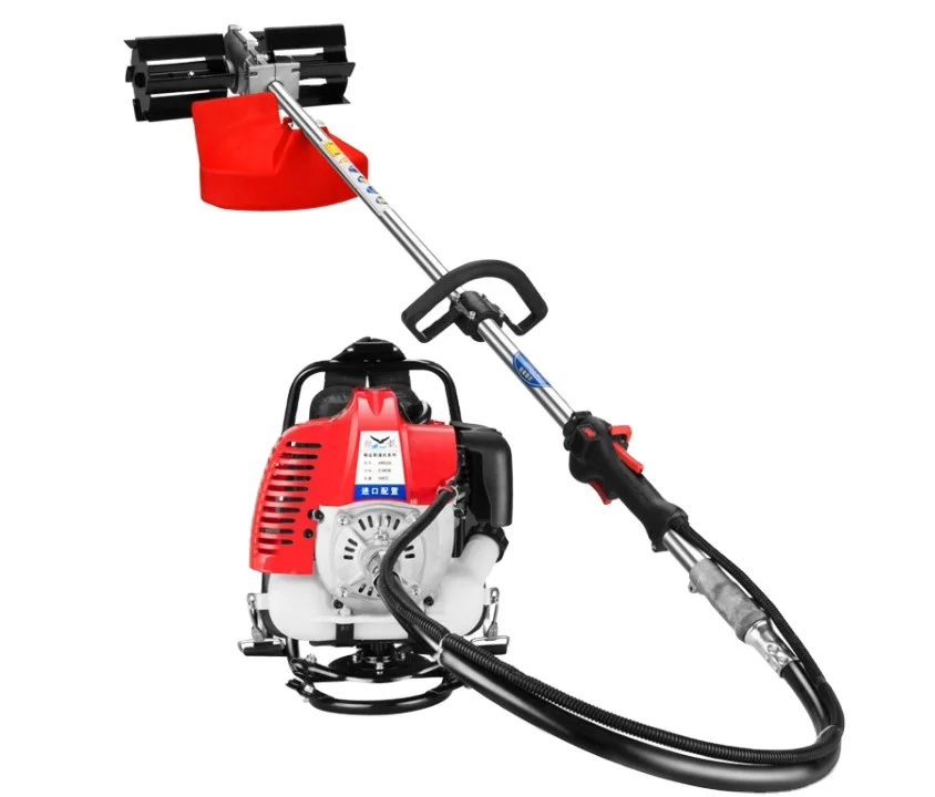 Multifunctional four stroke knapsack gasoline weeding machine wholesale