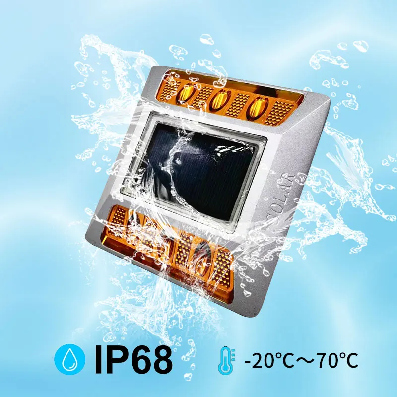 LED solar light reflective cat eye Pavement Marker road stud price reflective solar road stud flashing light