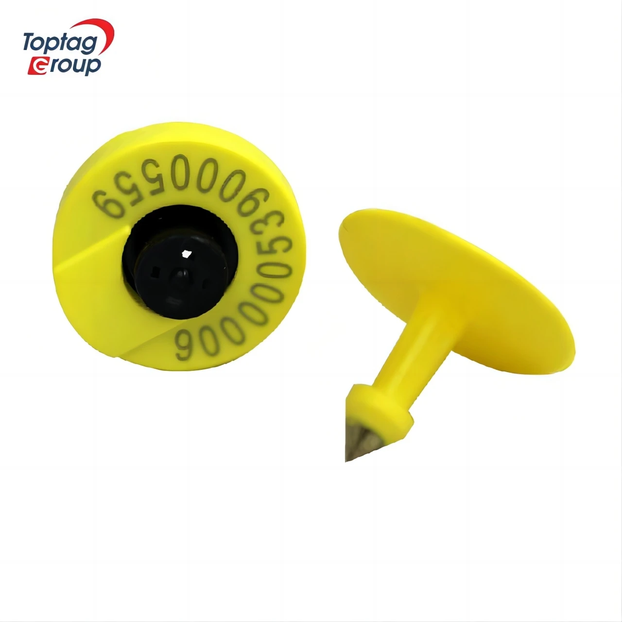 LF 134.2 khz  diameter  30 mm   animal TPU material   EID number write  Cow Ear Tags