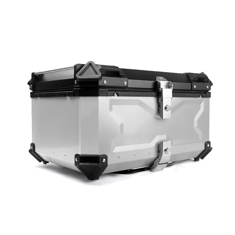 Motorcycle box lock software download set top motorcycle top box rear trunk luggage box aluminium