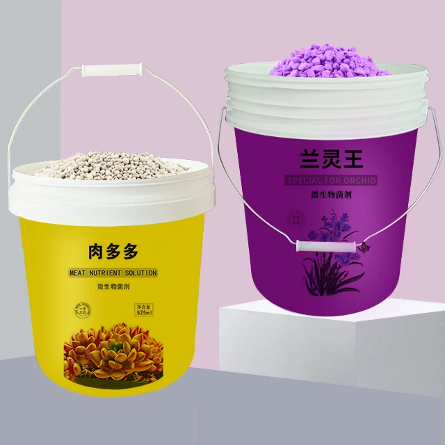 Factory Wholesale plastic bucket for fertilizer Pail For Packaging for sale Recyclable Barrel custom Logo