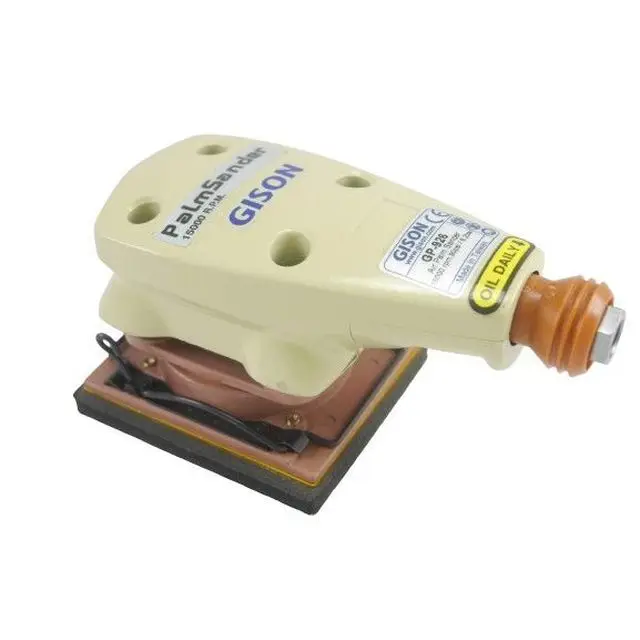 High Speed Non-Vacuum Mini Air Pneumatic Jitterbug Sander 15000rpm With 75X82Mm Pad Size