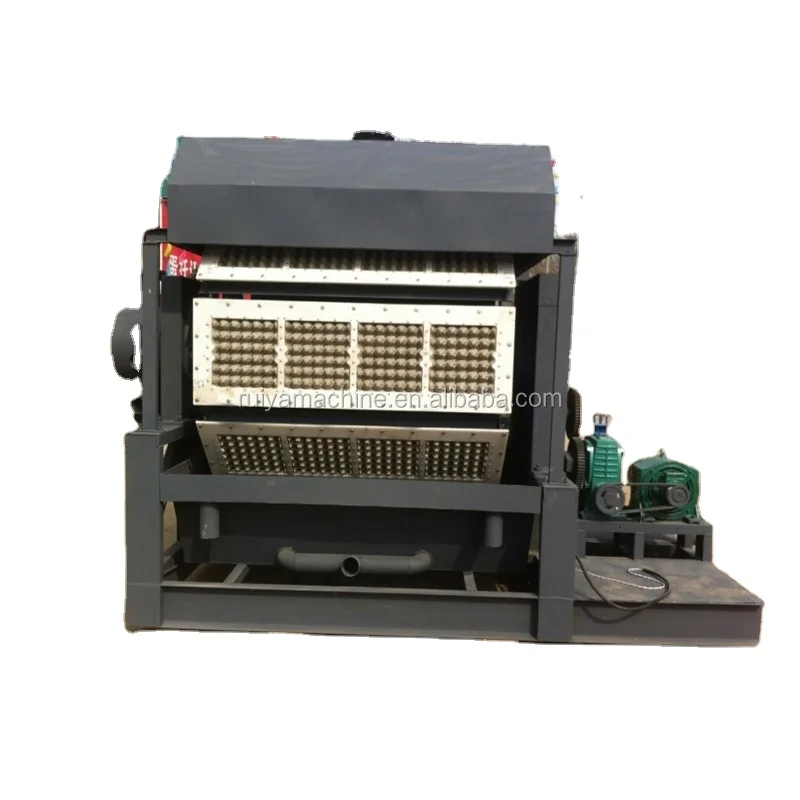 small paper egg tray machine/semi-auto egg tray making machine/low invest egg cartons machine