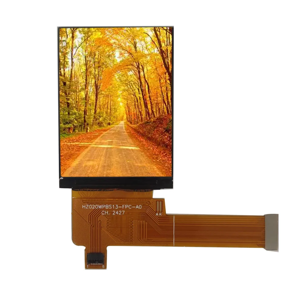 2.0 inch 480*640 pixels tft SPI RGB interface color lcd module